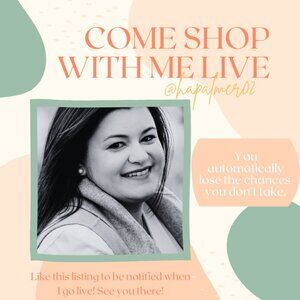 @hapalmer02 (Heather) is LIVE!